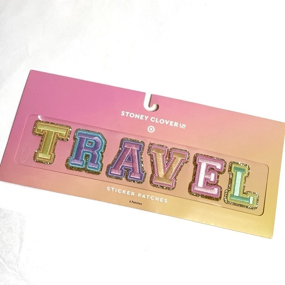 Stoney Clover Lane x Target stick on patches Travel